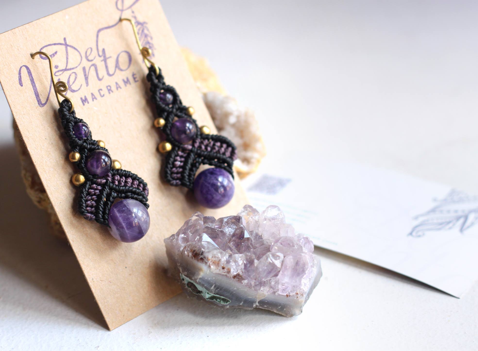 Pendientes BOHO | Tu eliges color y mineral