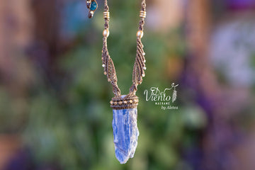 Colgante ALAS con Cianita Azul
