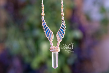 Colgante ALAS con Cuarzo cristal