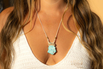 Colgante con Amazonita