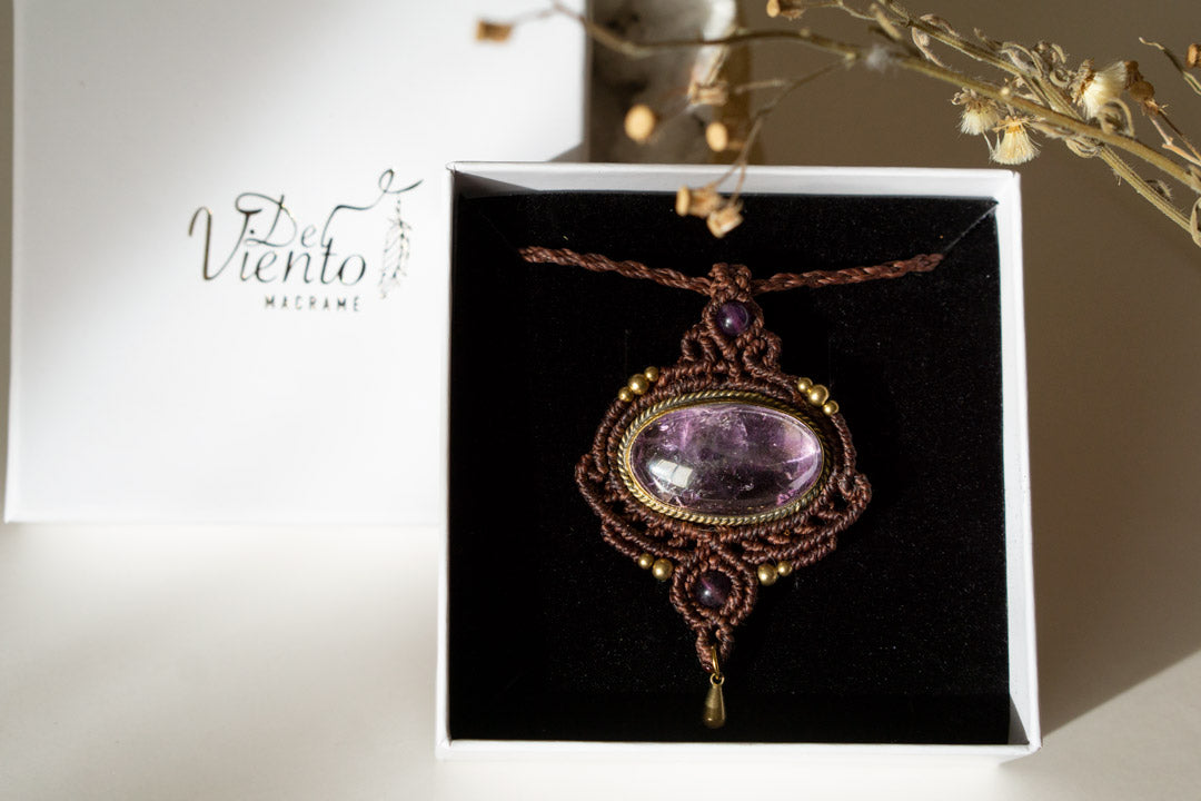 Colgante ALMA con Amatista