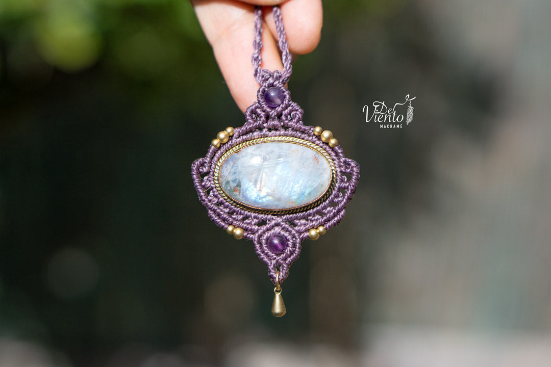 Colgante ALMA con Piedra Luna