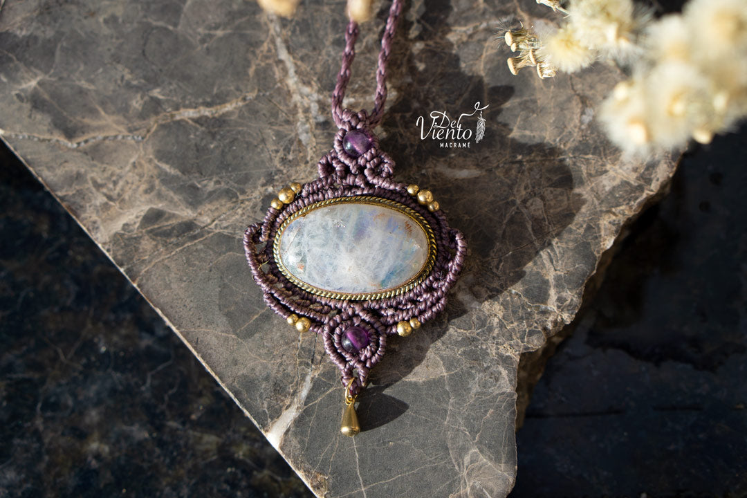 Colgante ALMA con Piedra Luna