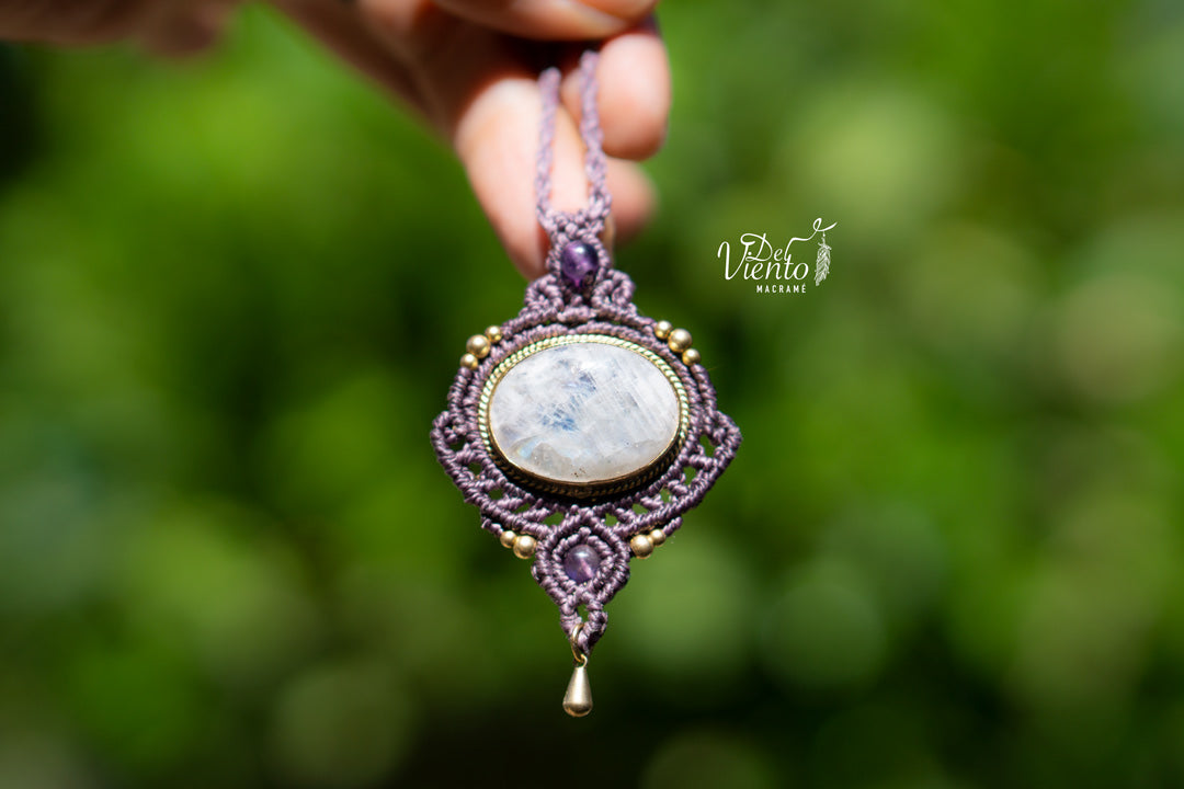 Colgante ALMA con Piedra Luna
