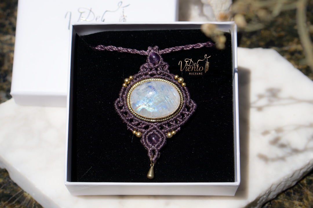 Colgante ALMA con Piedra Luna