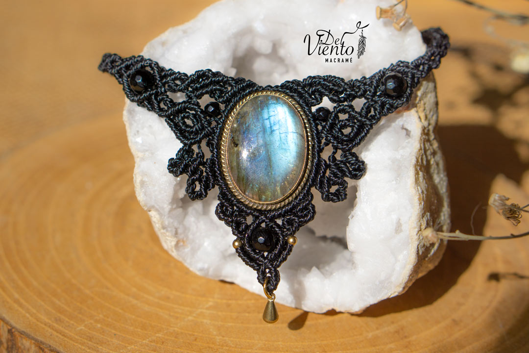 Collar AURA con Labradorita