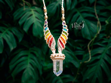 Colgante ALAS con Cuarzo cristal