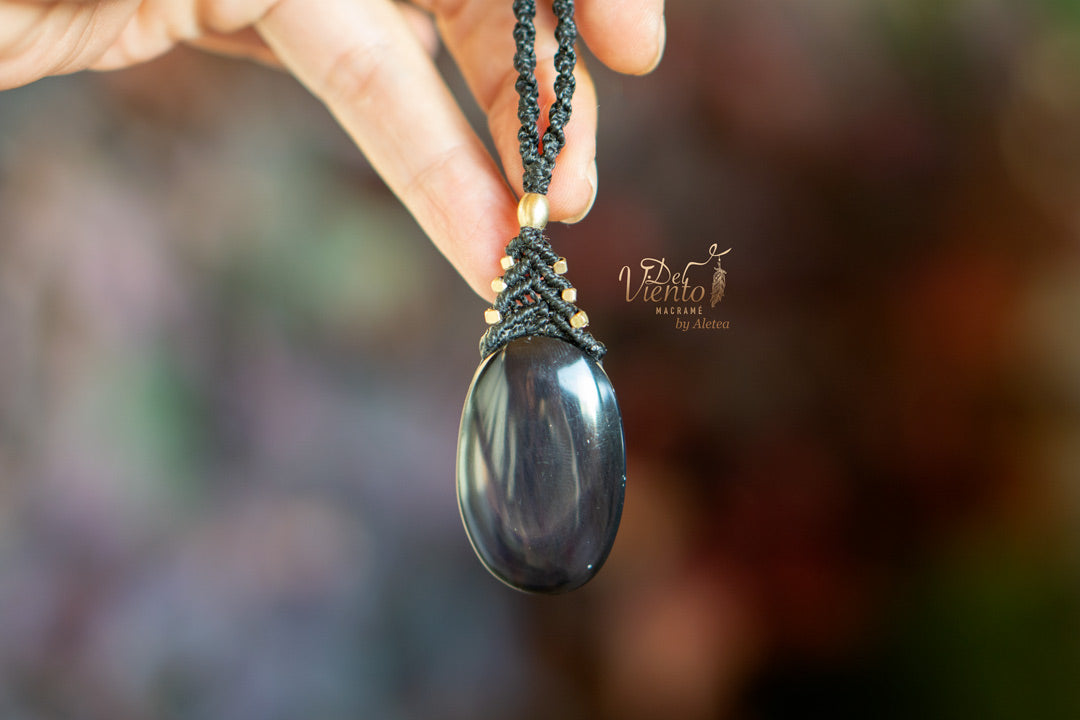 Colgante con Obsidiana Arcoiris