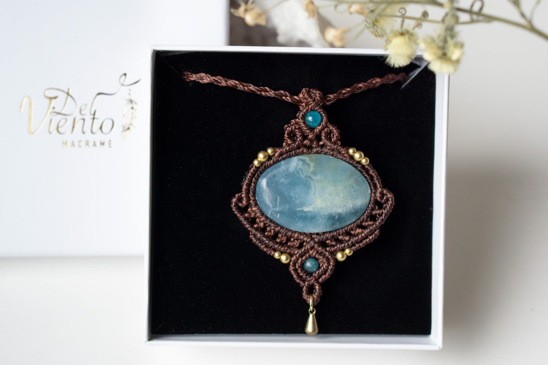 Colgante ALMA con Onix cielo