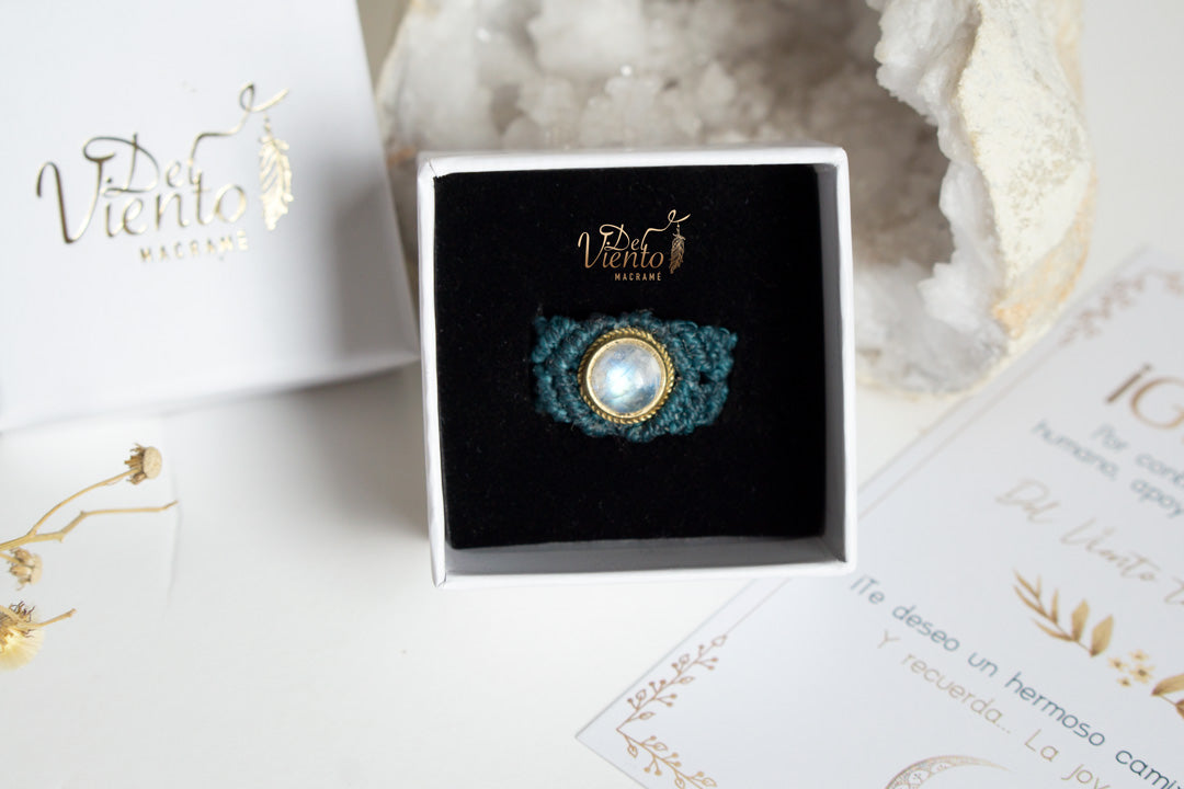 Anillos de macramé personalizados ♥