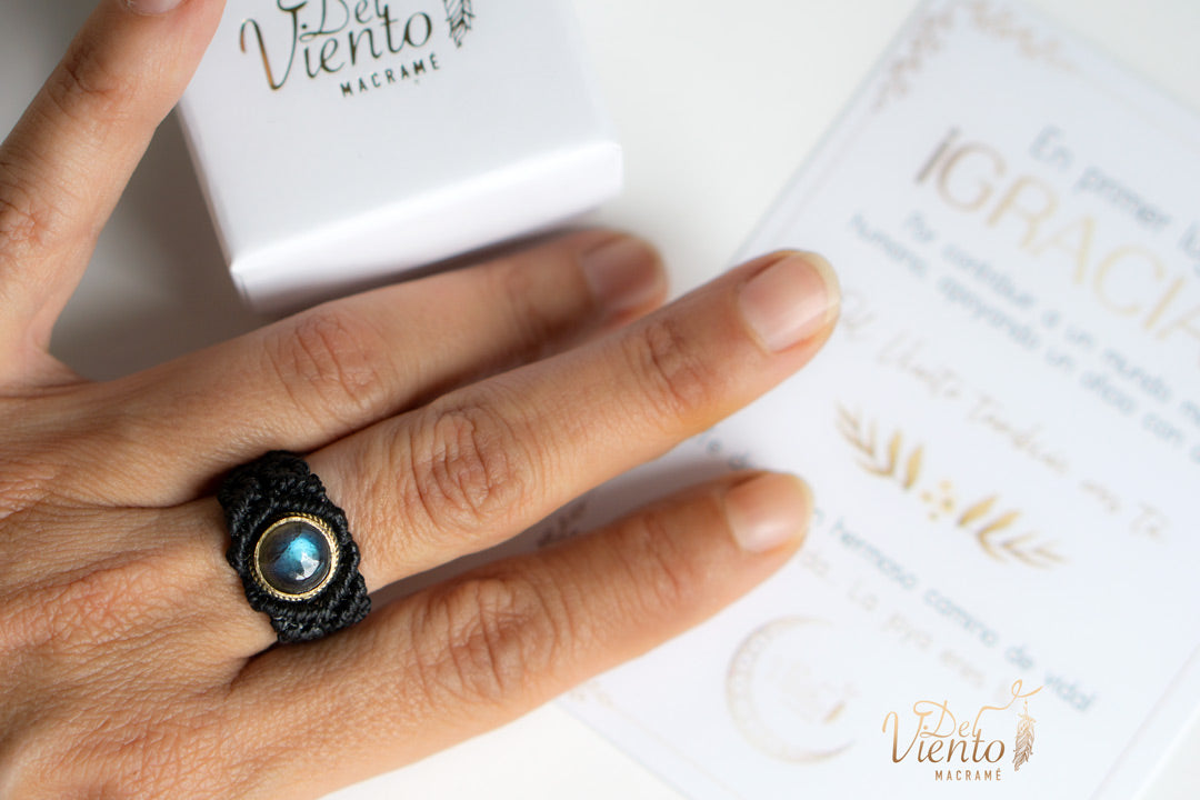 Anillos de macramé personalizados ♥