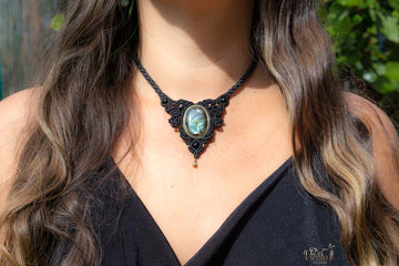 Collar AURA con Labradorita