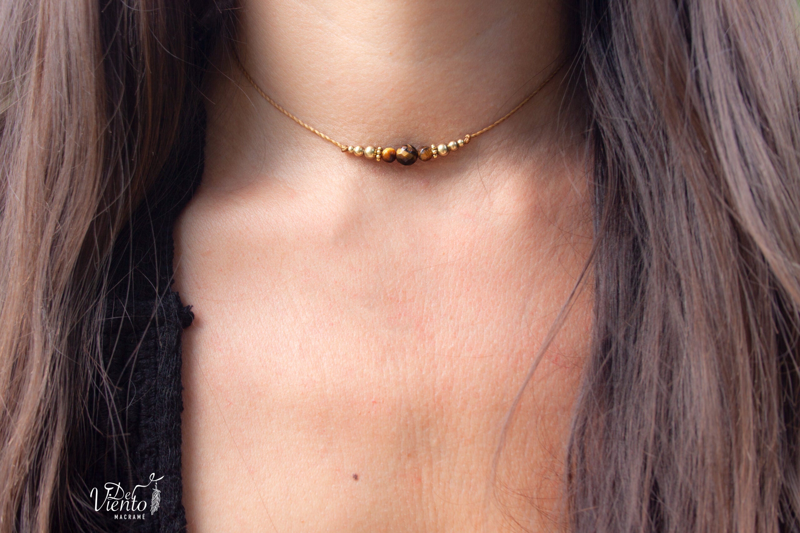 Collar Be You con Ojo de tigre