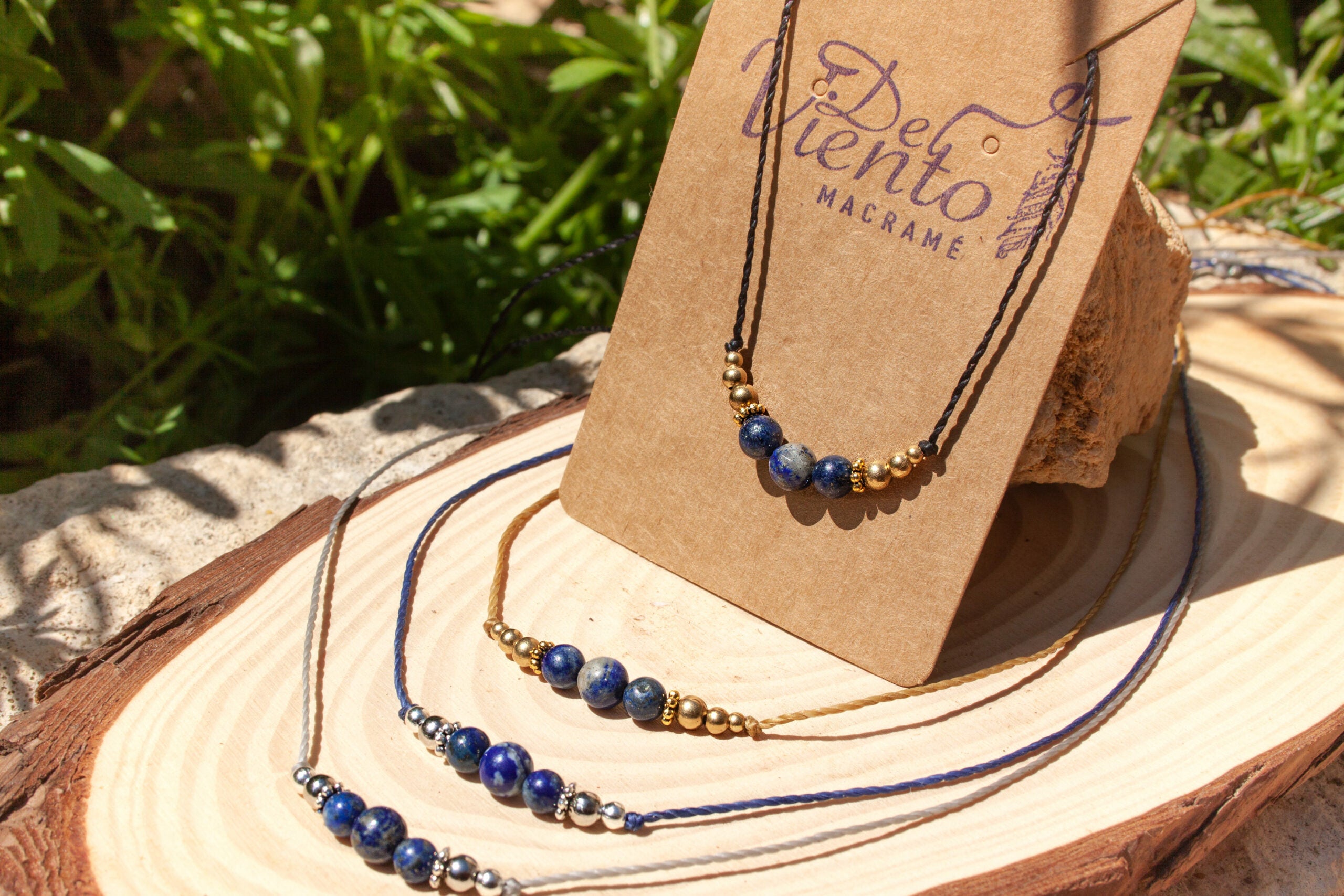 Collar con Lapislázuli