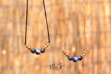 Collar con Lapislázuli