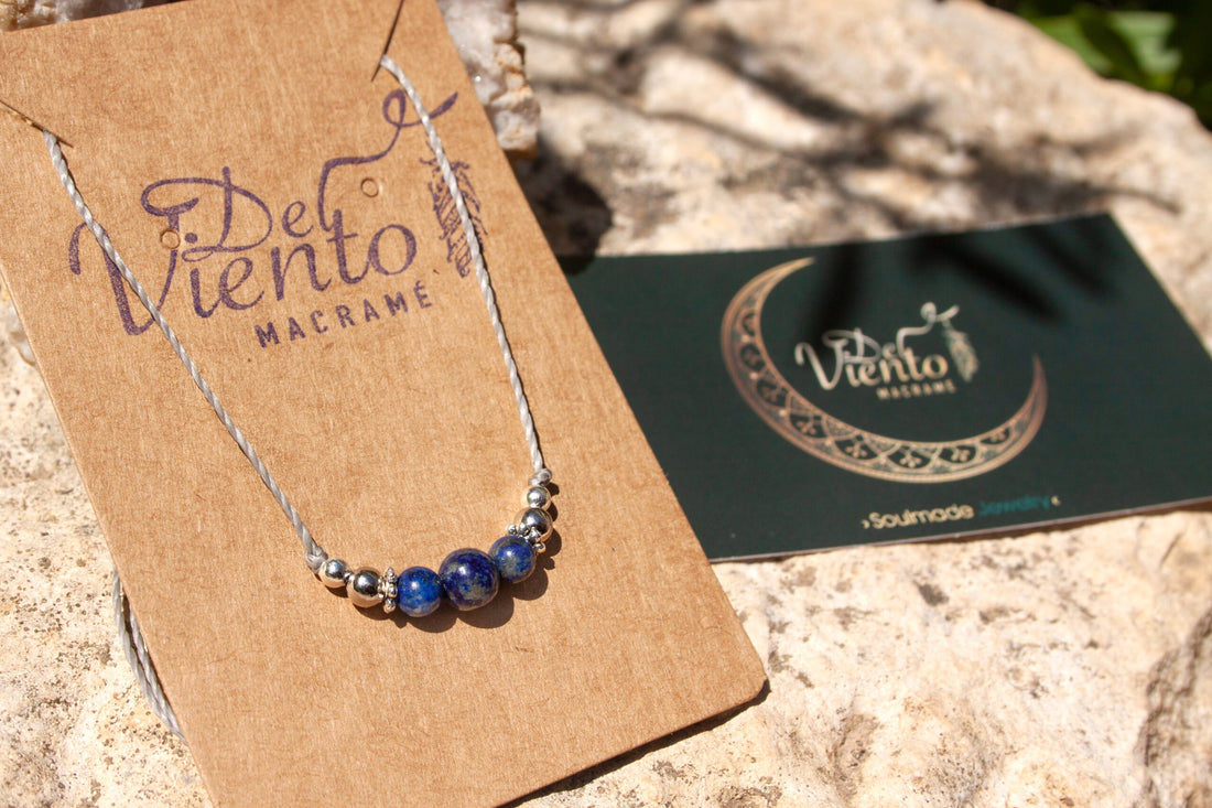 Collar con Lapislázuli
