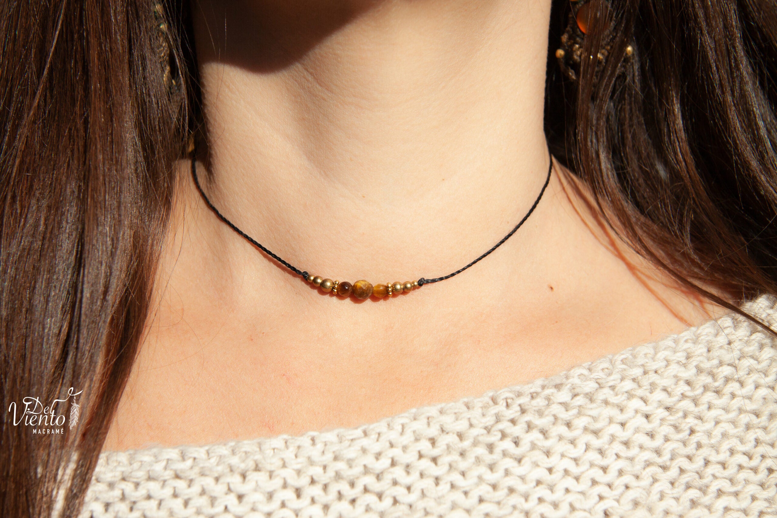 Collar Be You con Ojo de tigre