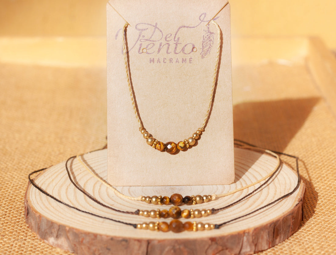 Collar Be You con Ojo de tigre