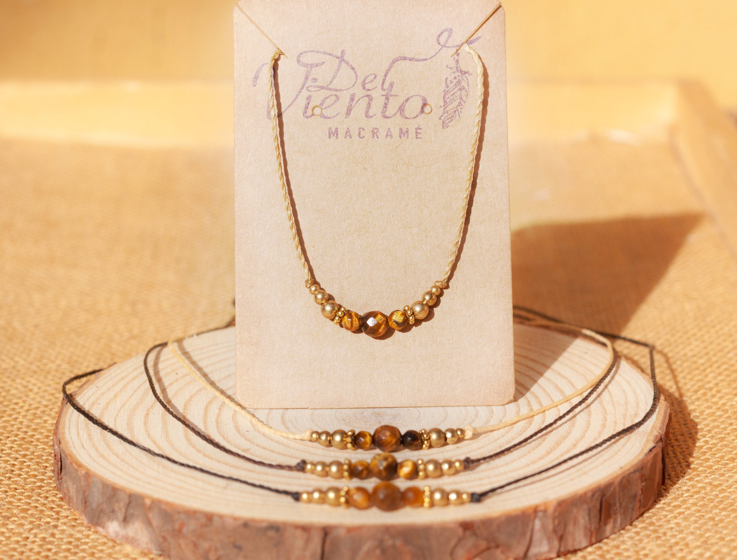 Collar Be You con Ojo de tigre