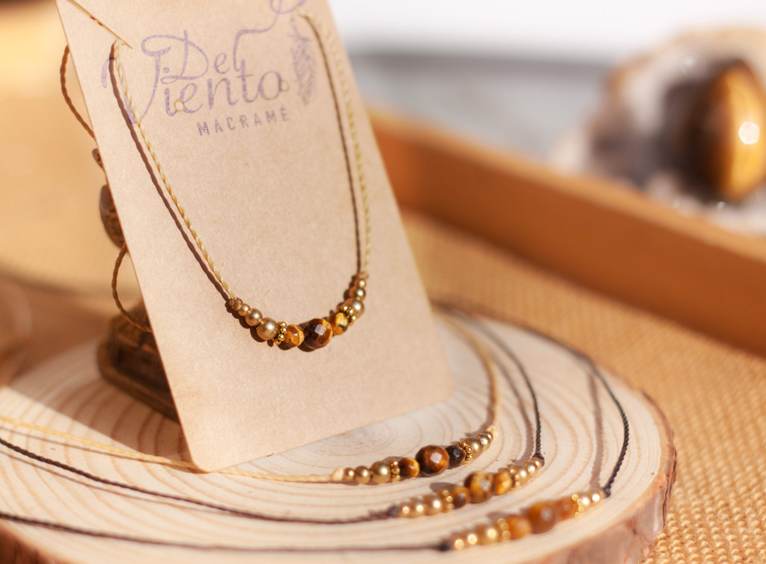 Collar Be You con Ojo de tigre