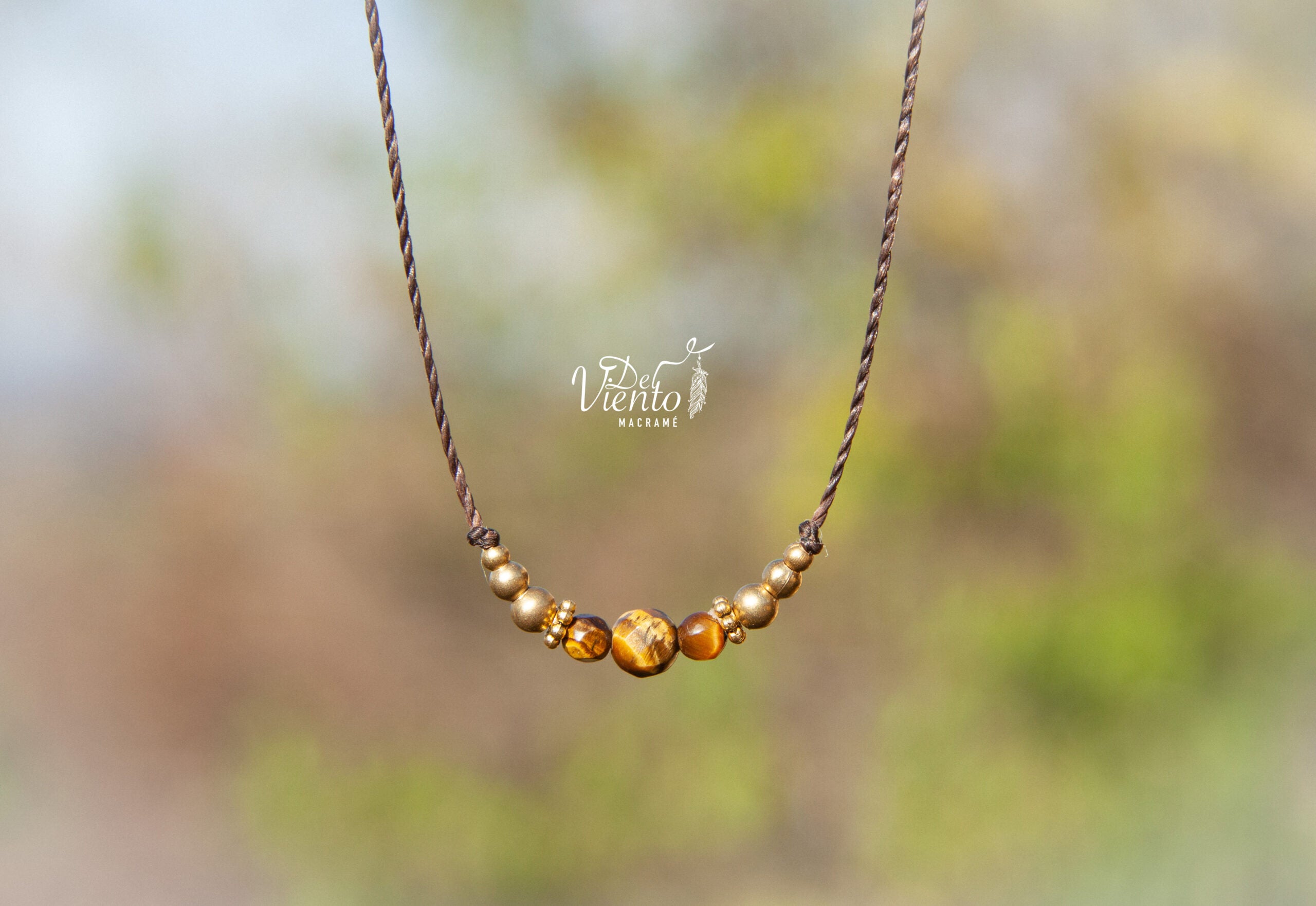 Collar Be You con Ojo de tigre