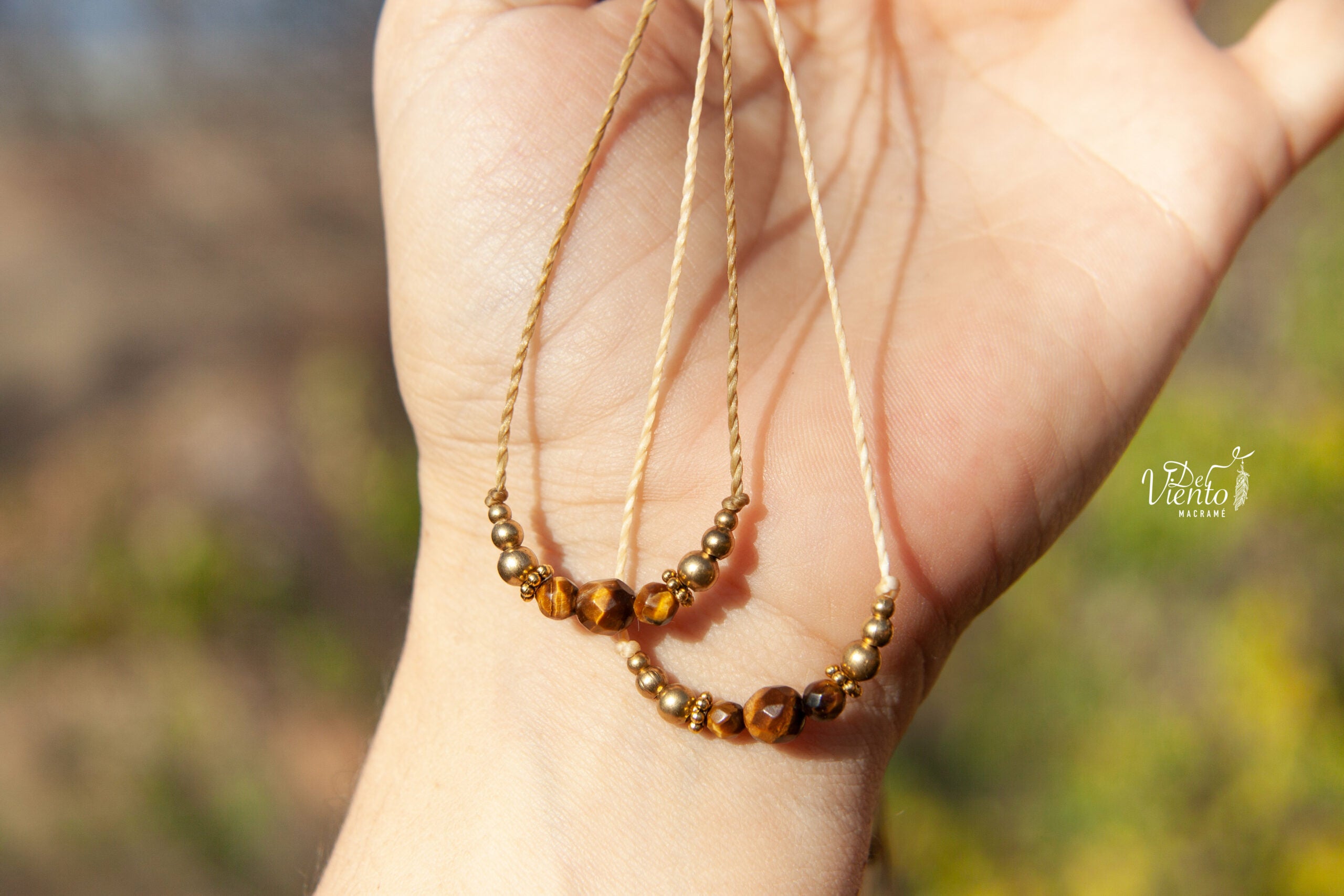 Collar Be You con Ojo de tigre