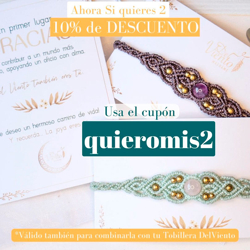 Pulseras "Bohemia" con minerales