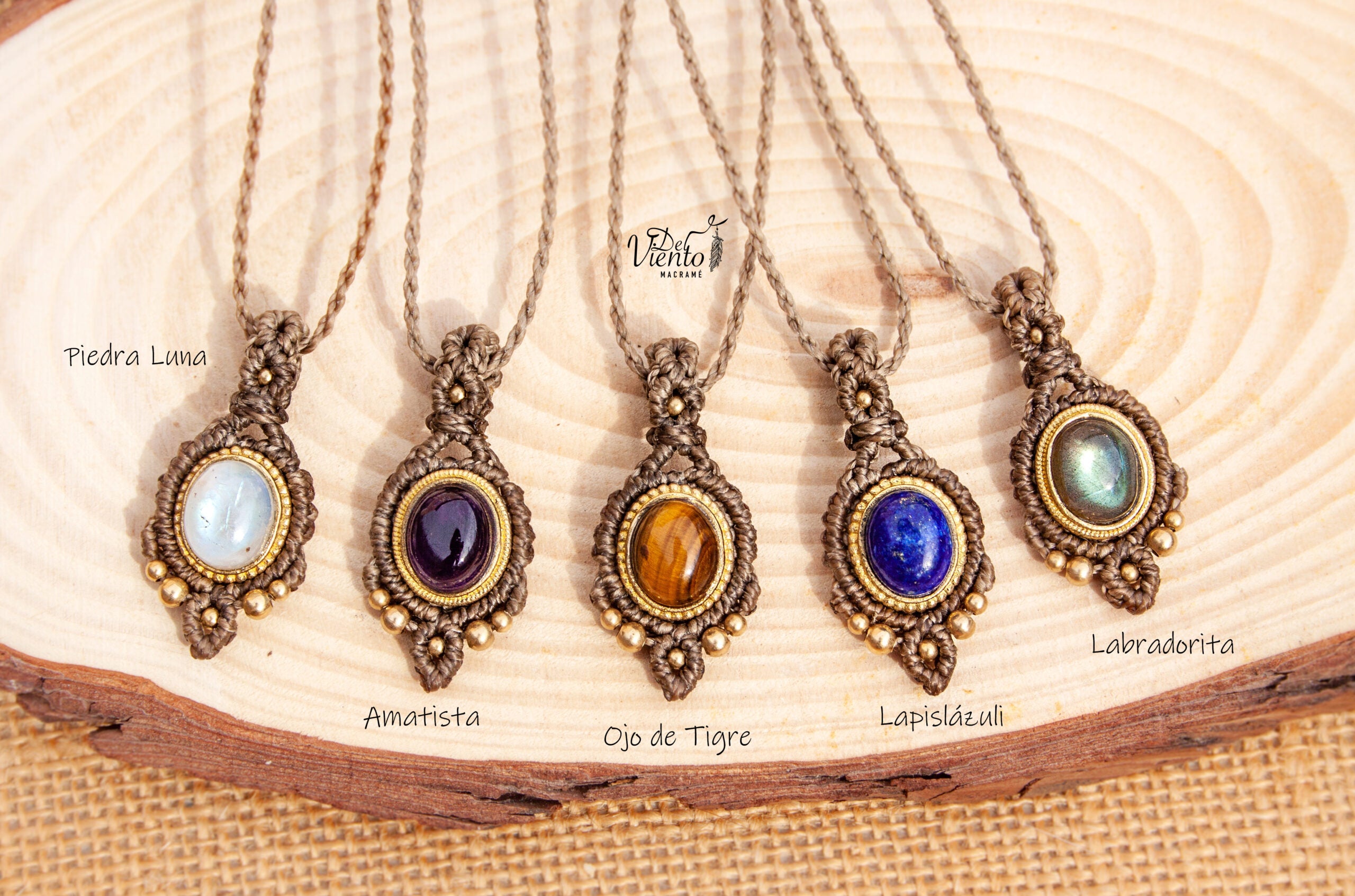 Colgantitos con Minerales calidad Top