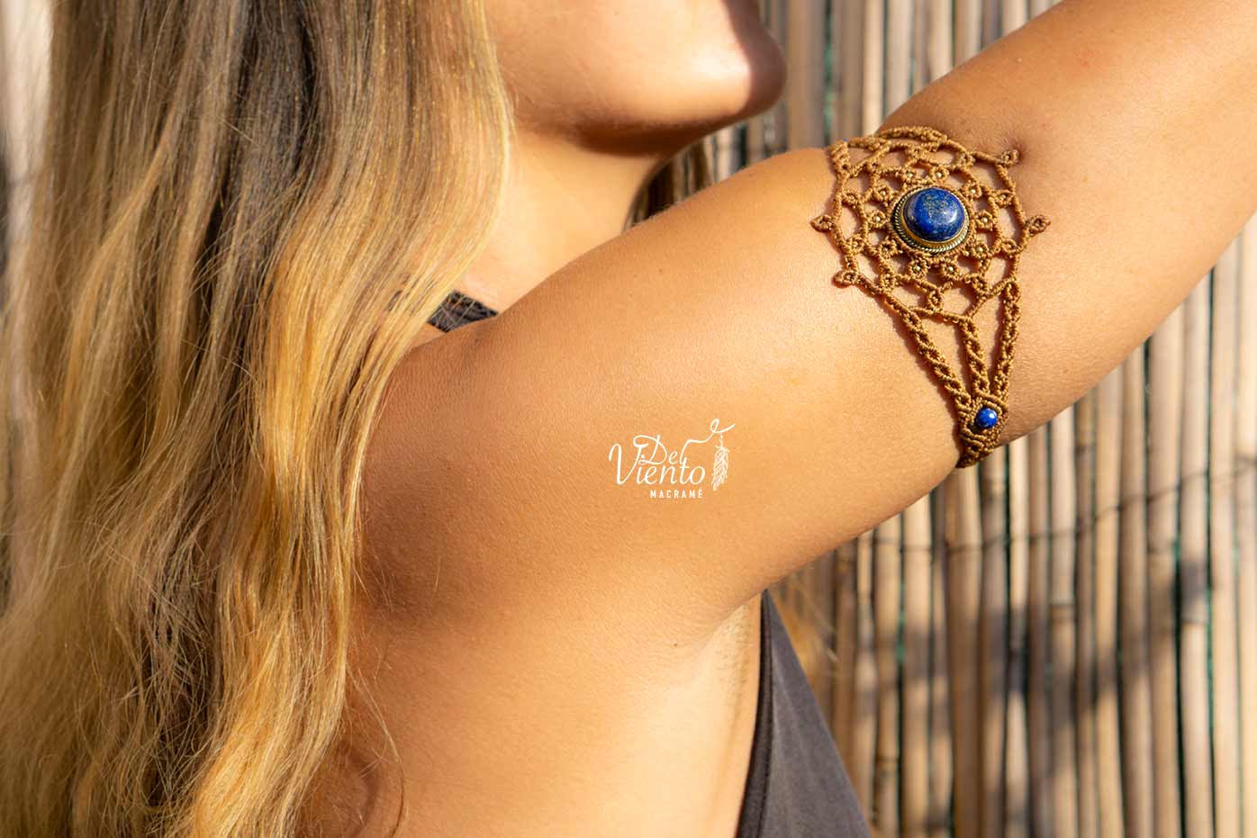 Brazalete con Lapíslazuli