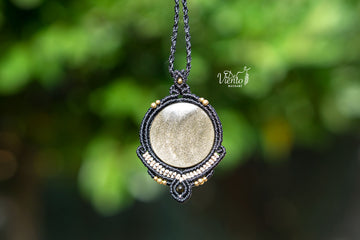 Colgante con Obsidiana Dorada