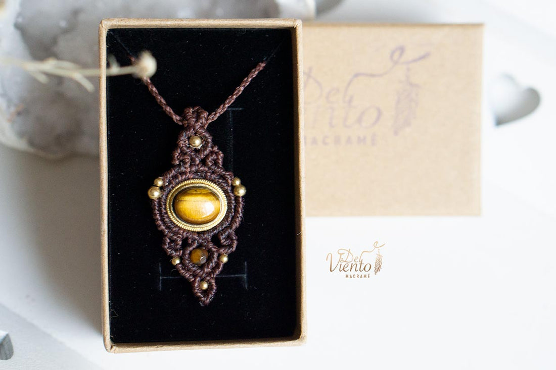 Colgante SIRIO con Ojo de tigre