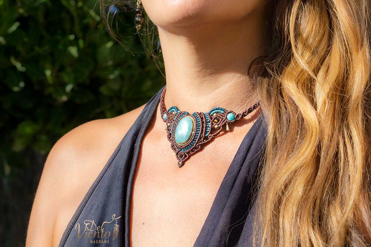Collar con Amazonita
