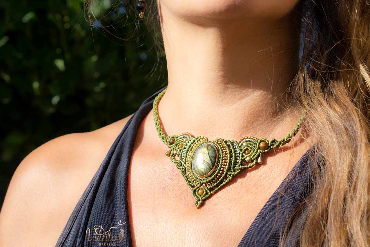 Collar con Labradorita