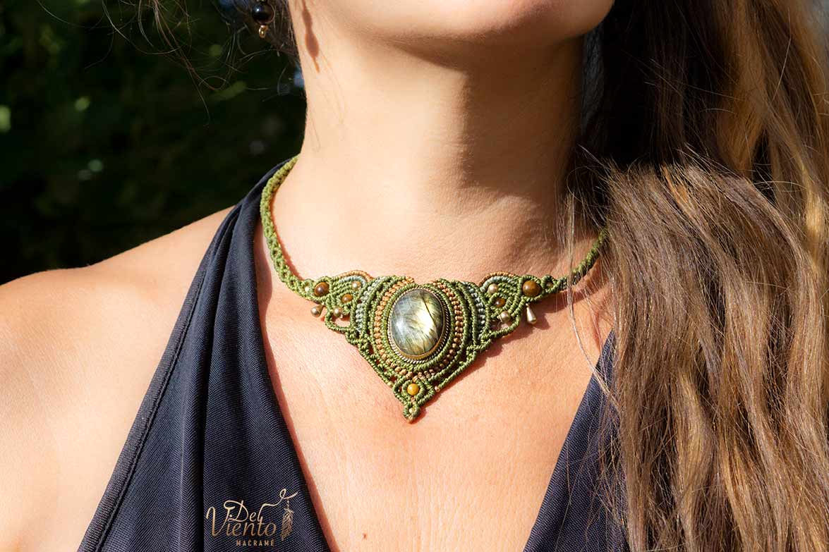 Collar con Labradorita