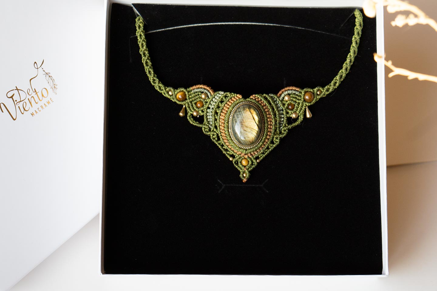 Collar con Labradorita