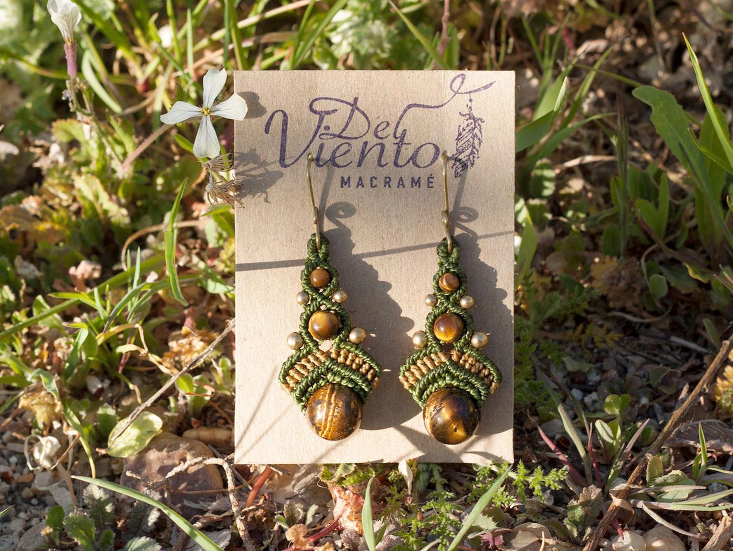 Pendientes BOHO | Tu eliges color y mineral
