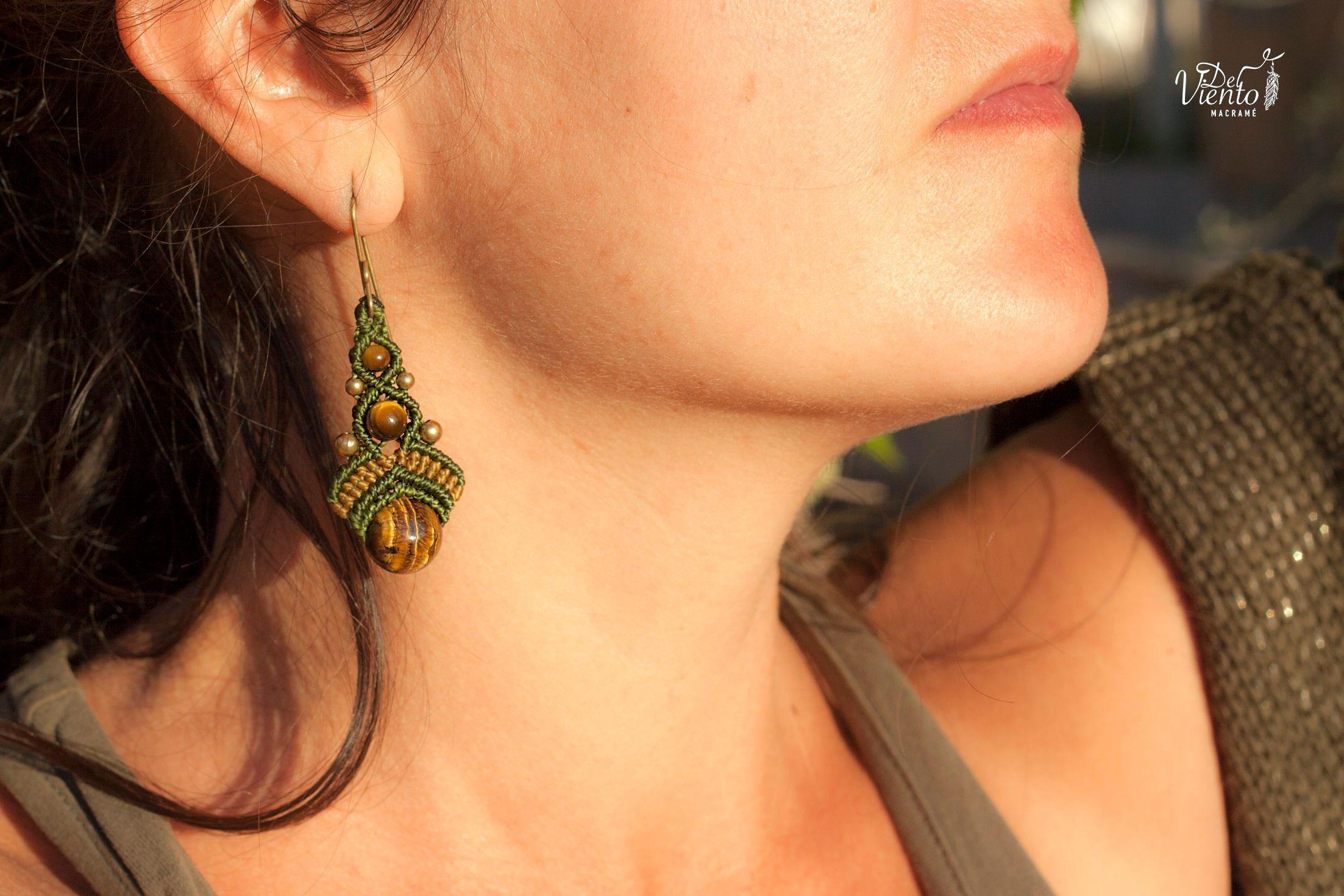 Pendientes BOHO | Tu eliges color y mineral