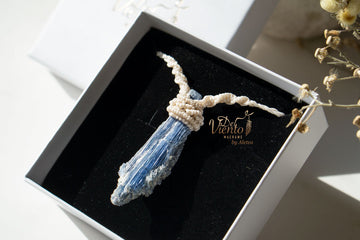 Colgante con Cianita Azul