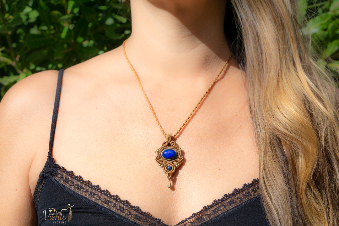 Colgante VEGA con Lapislazuli