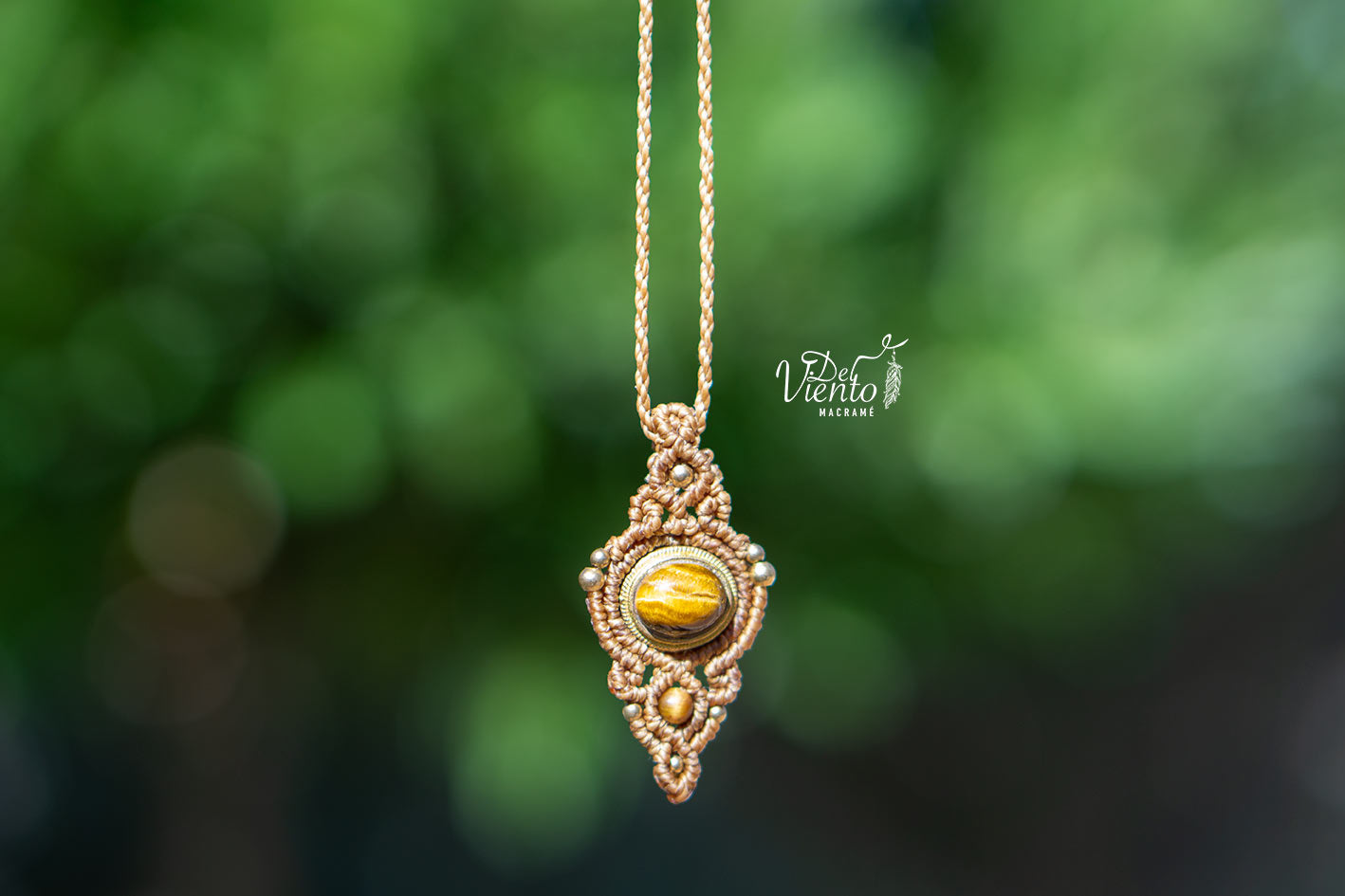 Colgante SIRIO con Ojo de tigre