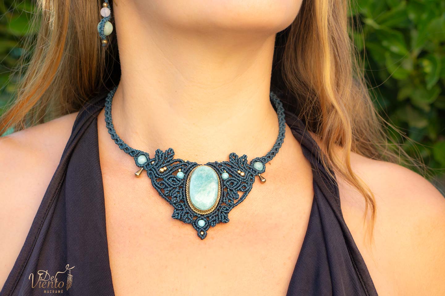 Collar con Amazonita