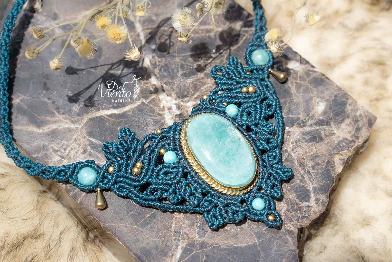 Collar con Amazonita