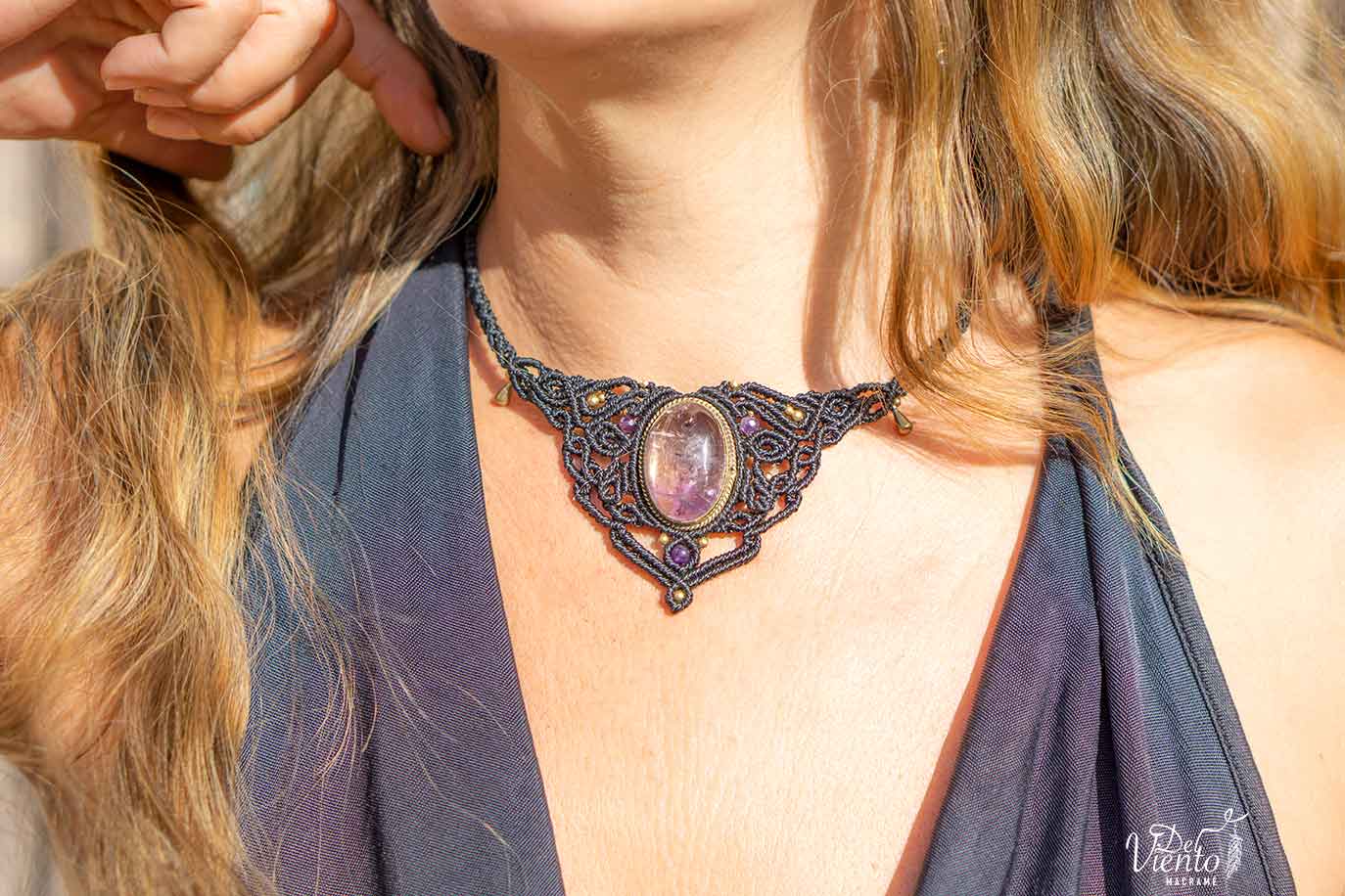 Collar con Ametrino