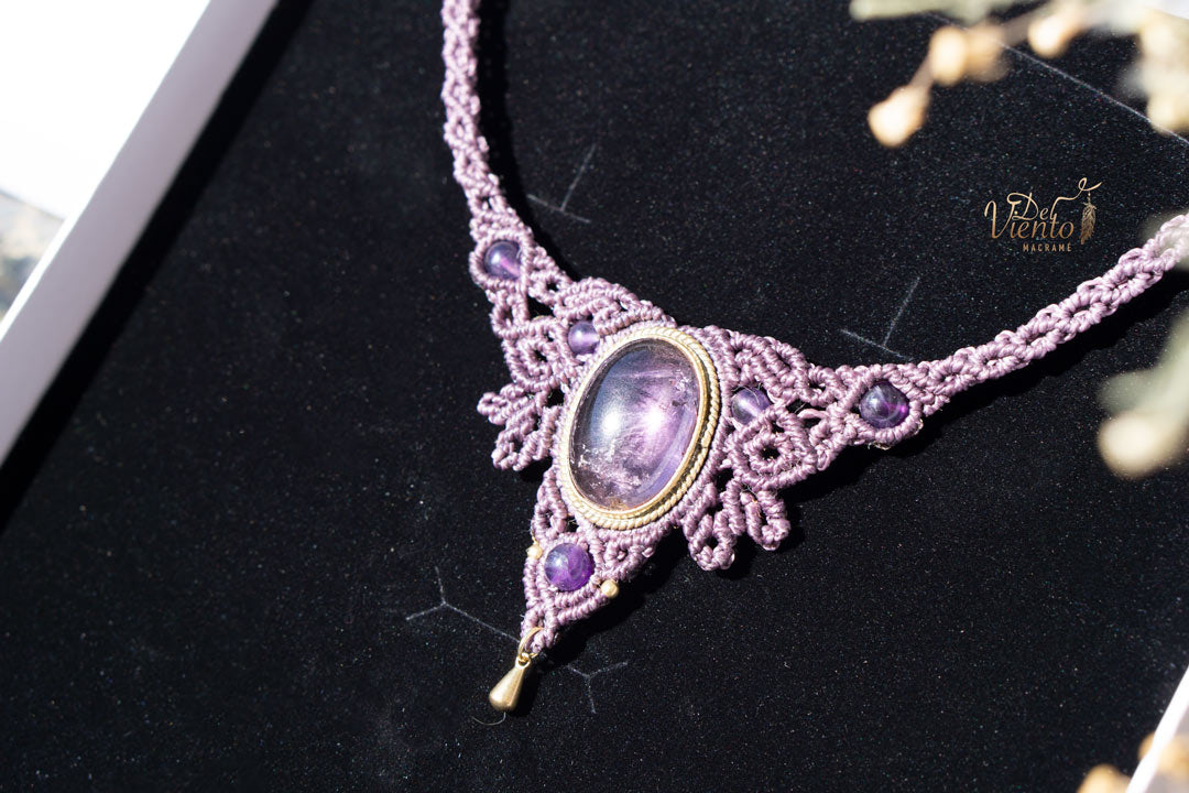 Collar AURA con Amatista