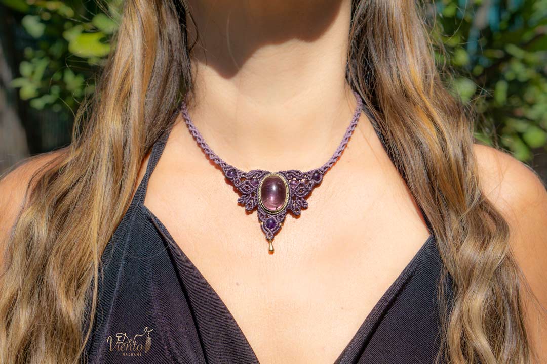 Collar AURA con Amatista