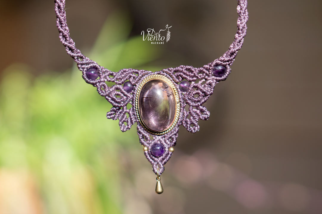 Collar AURA con Amatista