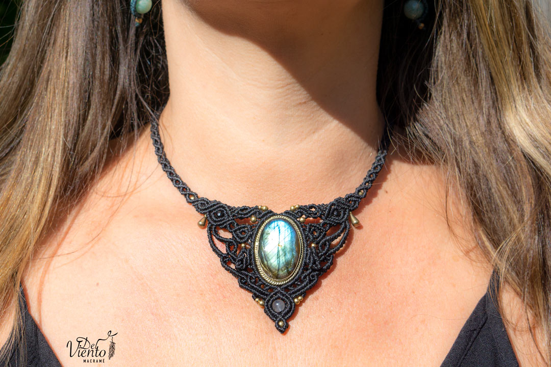 Collar con Labradorita