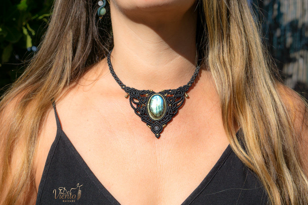 Collar con Labradorita