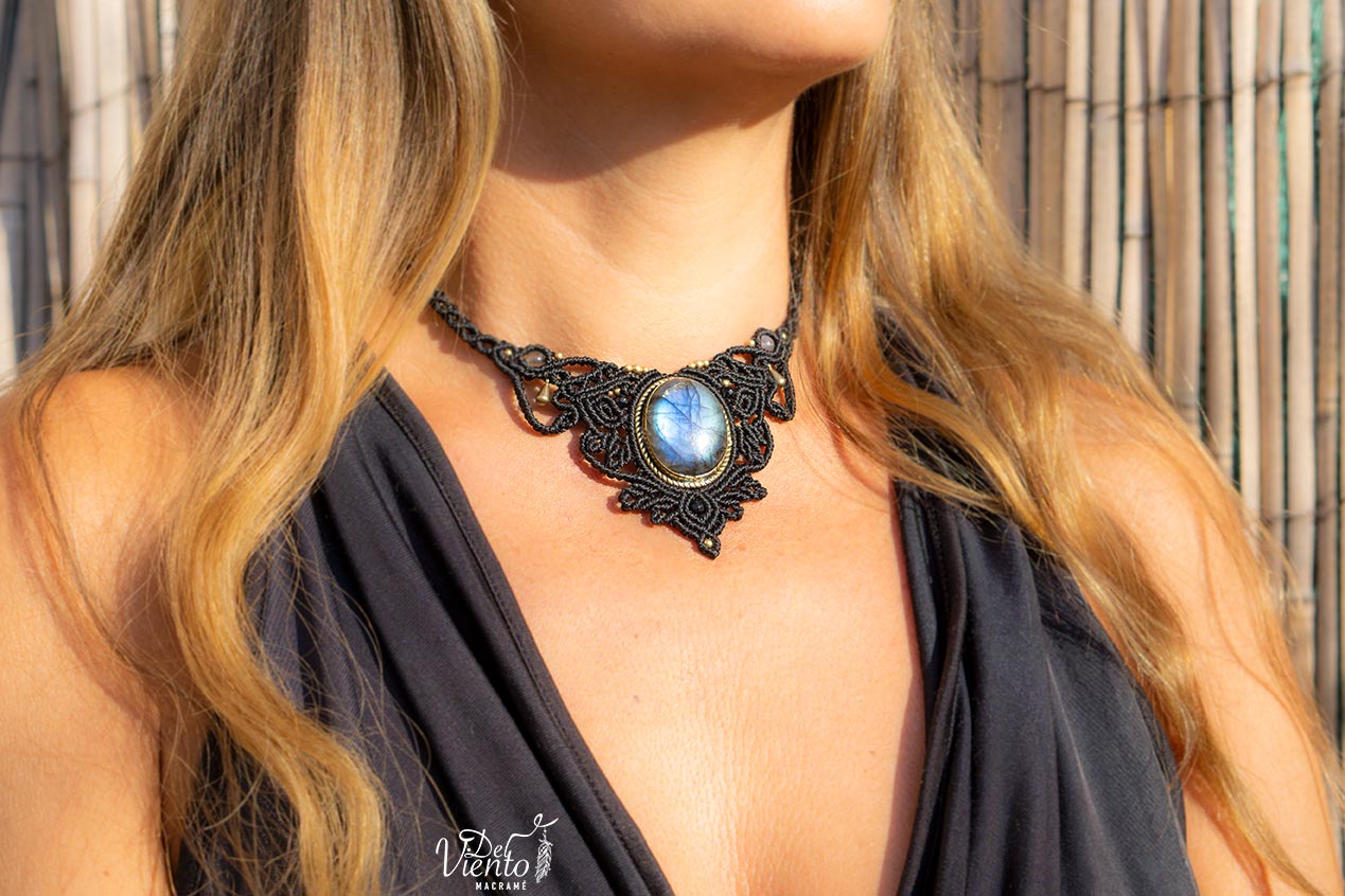 Reservado para Iris | Collar con Labradorita