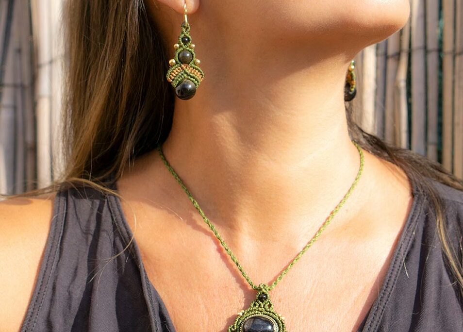 Pendientes BOHO | Tu eliges color y mineral